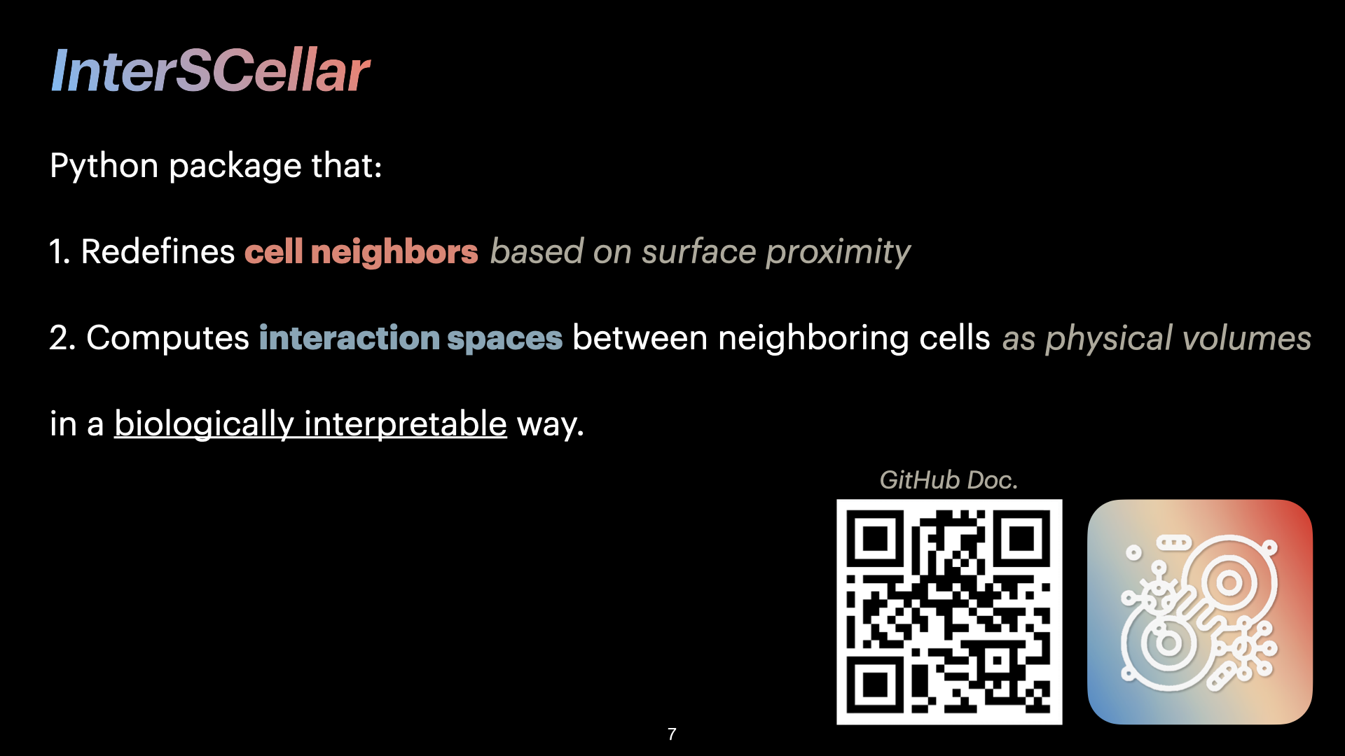 3D Spatial Analysis of Cell-Cell Interactions in Tumor-Immune Microenvironments — slide 7