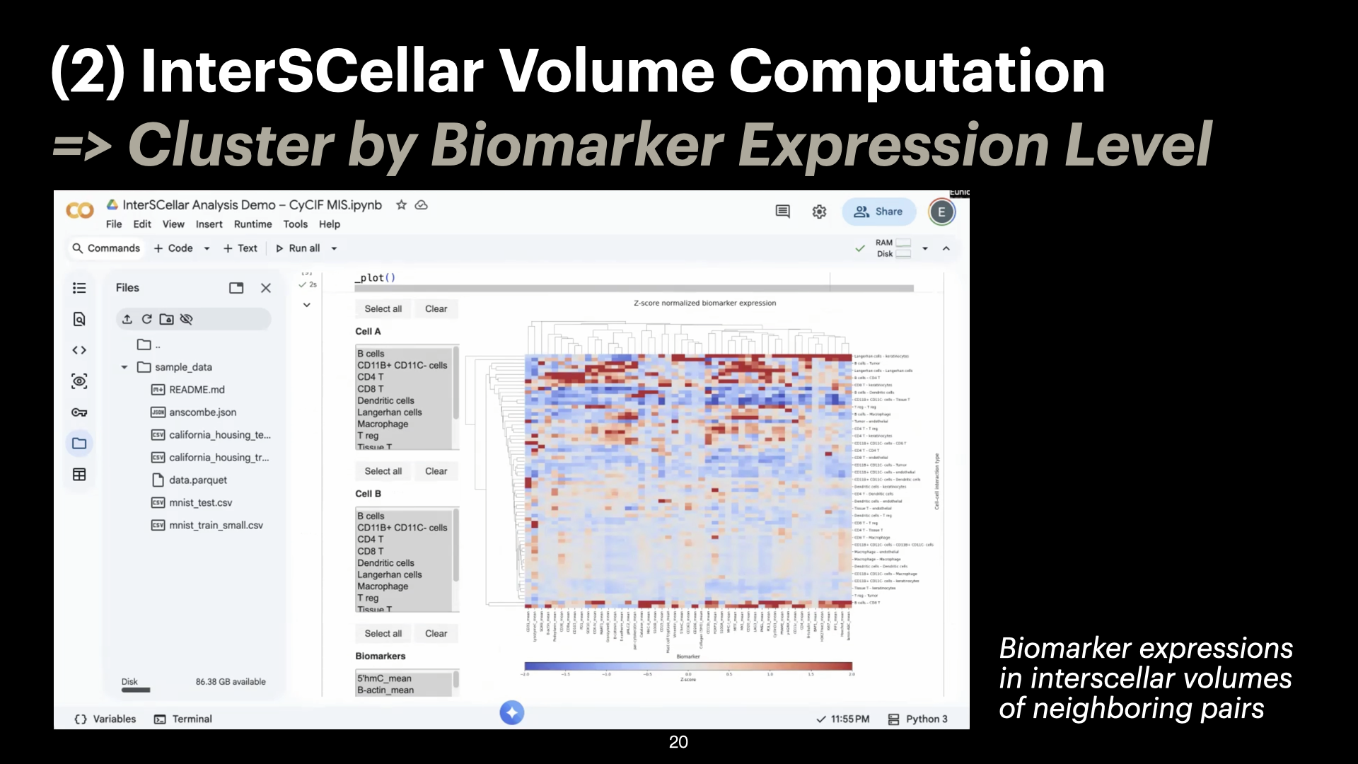 3D Spatial Analysis of Cell-Cell Interactions in Tumor-Immune Microenvironments — slide 20